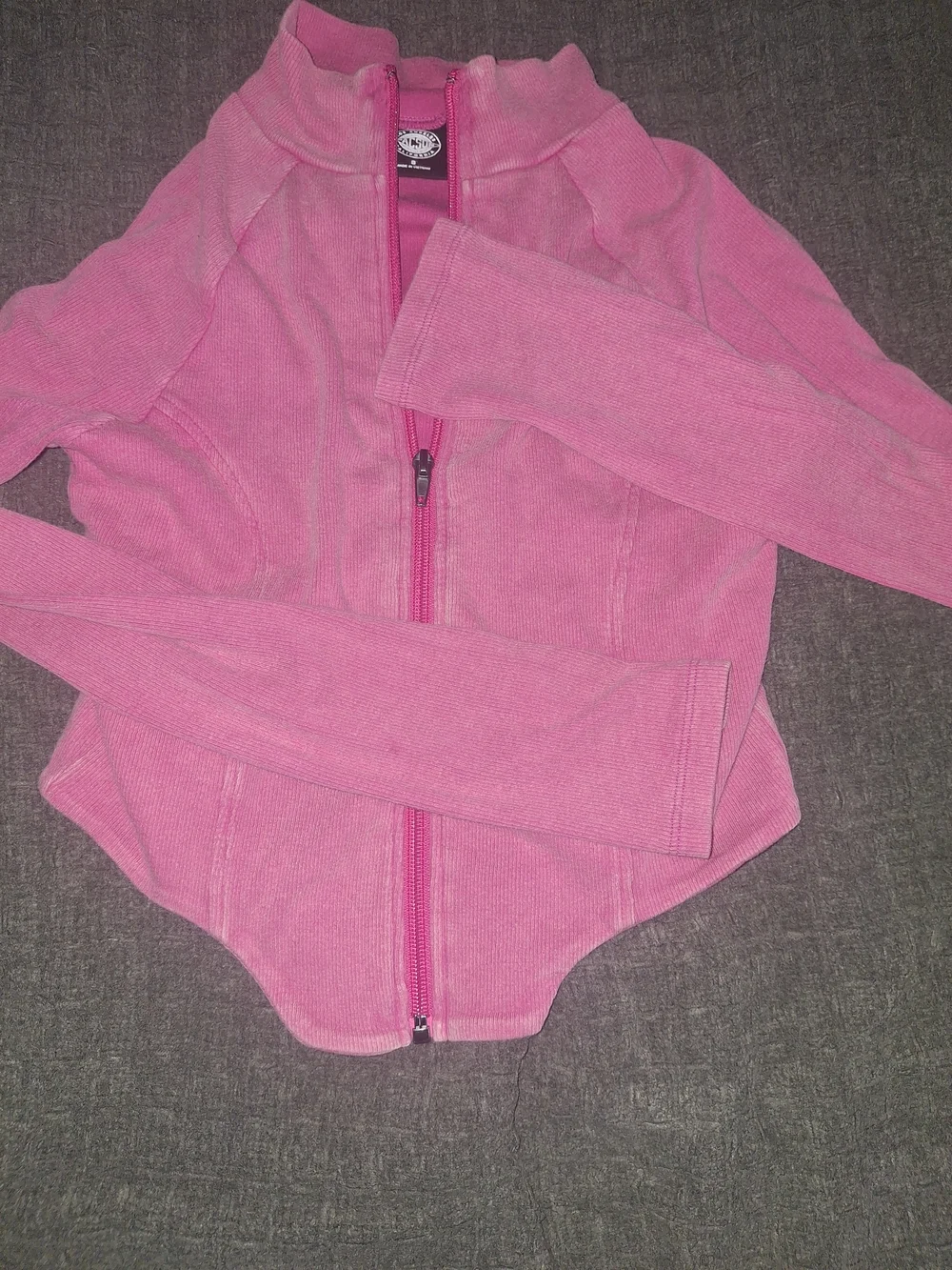 PacSun Pink Half-Zip Turtleneck Jacket